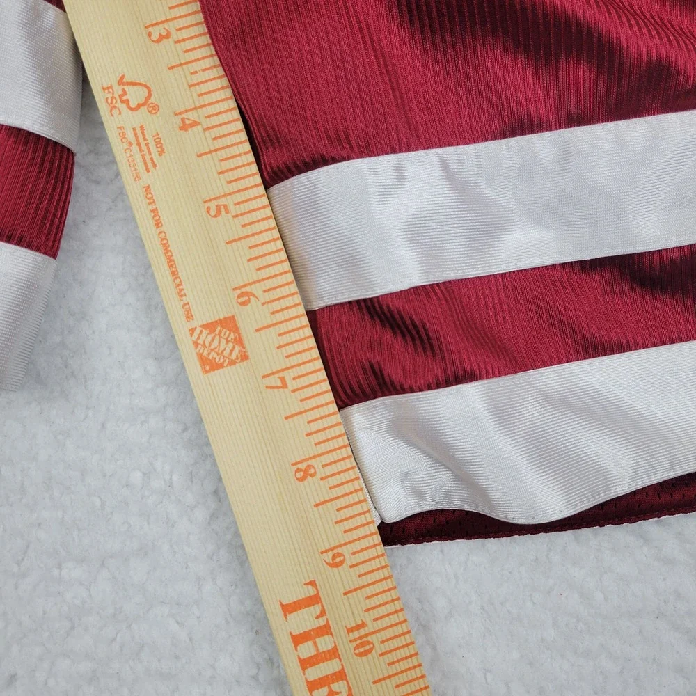 Vintage Nike‎ Reversible Basketball Shorts Mens Large L Red White Dazzle **READ